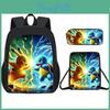 Pokemon Pikachu Childrens School Backpack With Lightweight Oxford Fabric For Elementary Students