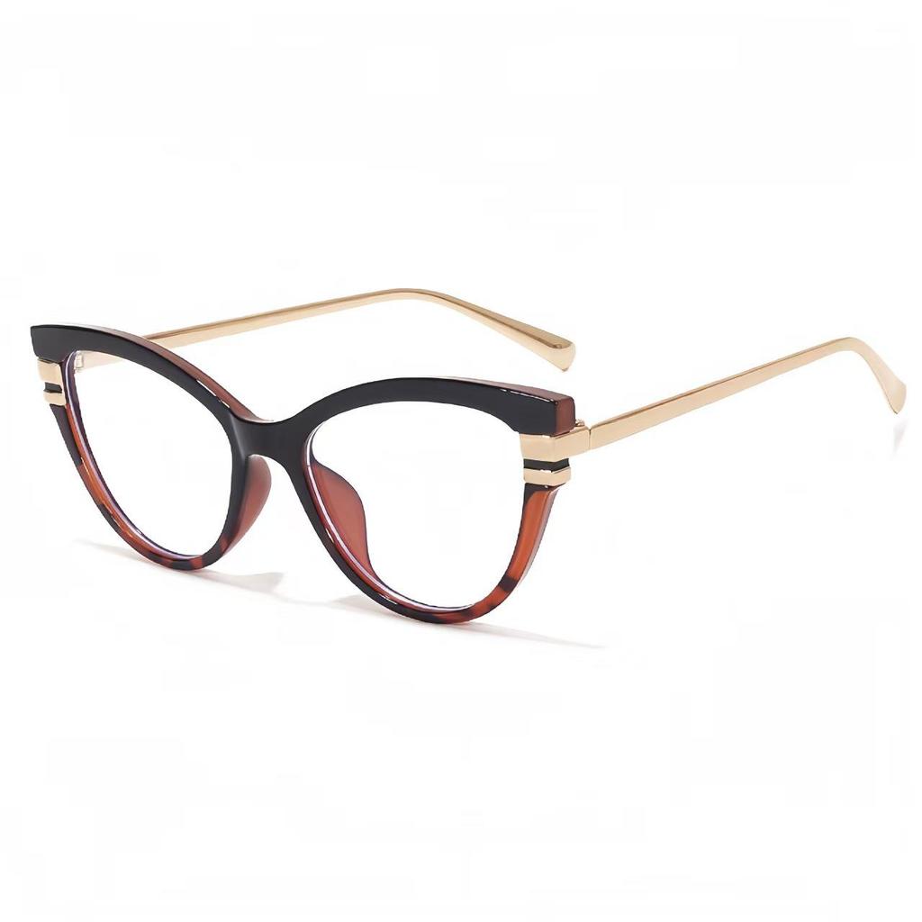 Chic Cat-Eye Women's Anti-Blue Light Fashion Eyeglasses for Daily Wear