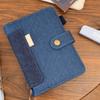 Refillable Retro Denim Notebook Loose Leaf Handwritten Diary Planner Journal Notebook  Student