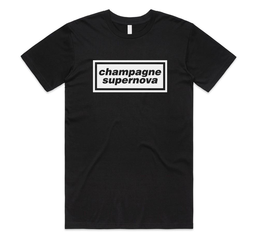 

Champagne Supernova Star shirt Top 2025 UK Music Tour 90 s Gallagher Britpop XL