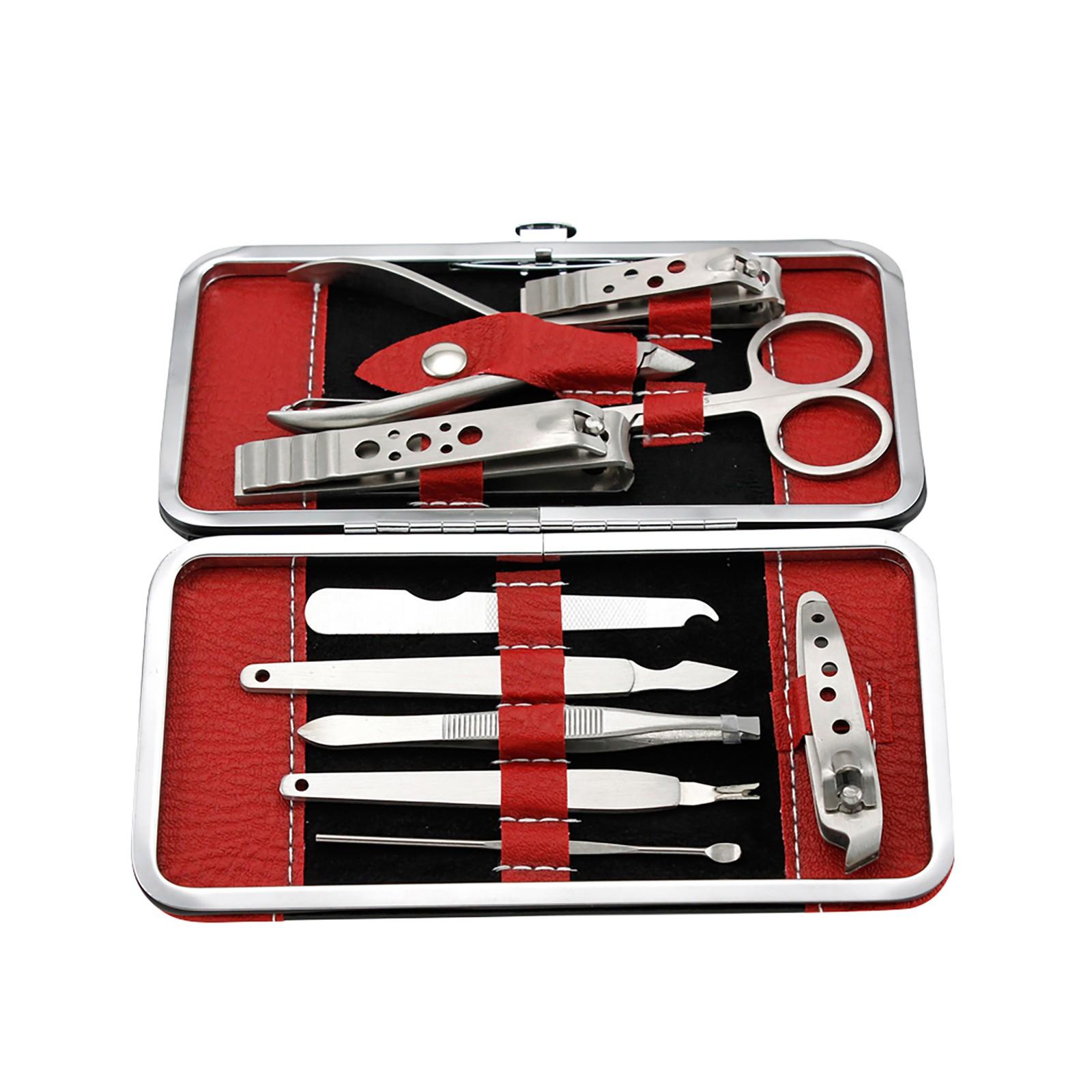 

Набор из 10 предметов для улучшения красоты Набор для стрижки ногтей One Size серебряный