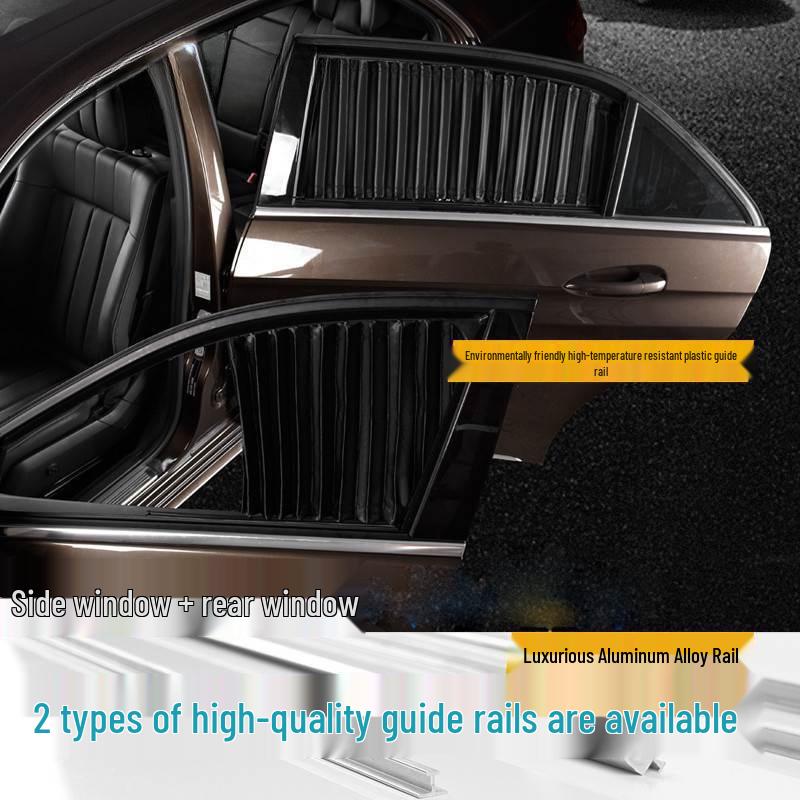 Buick Regal Retractable Car Curtains: Heat Insulation & Blackout Privacy Shades
