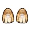 Fashion Exquisite Personality Irregular Drip Pearl Stud Earrings Light Luxury Elegant Atmosphere Commuter Earrings