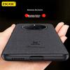 Huawei Mate 50 Pro Phone Case, Shockproof Full Edge Protection, Unisex, Creative Style Leather Back Cover, ES-19 Deep Black