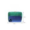 1pcs Flannel Makeup Bag Cosmetic Organizer Portable Handheld Makeup Pouch for Outdoor Travel Daily Toiletry Storage