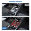  ABS Interior Gear Shift Panel Decoration Protective Cover Sticker Fit For Dodge Charger 2015 Up Interior Accessories
