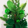 Simulierter Girlande Hohe Qualität Grün Treppengirlande Weihnachtskranz Langlebig Und Langlebig Kunststoff Weihnachtsszenen-Dekoration