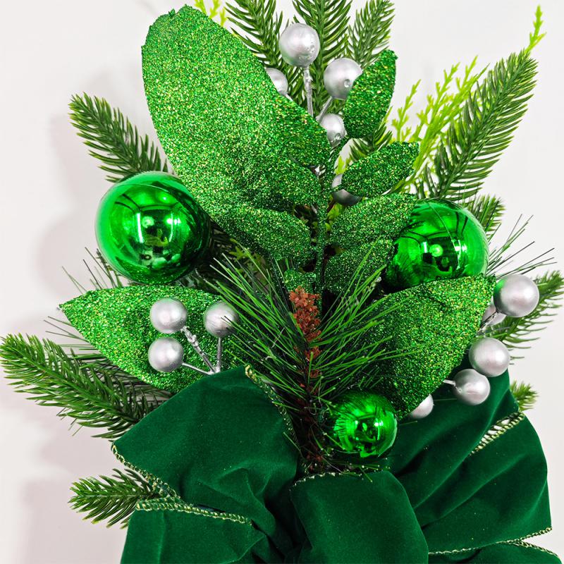 Simulierter Girlande Hohe Qualität Grün Treppengirlande Weihnachtskranz Langlebig Und Langlebig Kunststoff Weihnachtsszenen-Dekoration