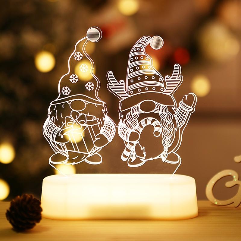 Christmas Ornaments Lights LED Fairy Lights Christmas Decorations for Home 2025 Xmas Ornaments Navidad Noel Gifts New Year 2025
