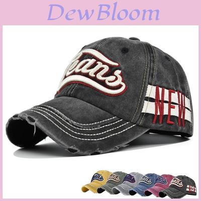 New Embroidered Baseball Cap Casual Cotton Sun Hat Adjustable Size For Men And Women
