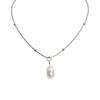 Minimalist Baroque Imitation Pearl Pendant Necklace for Women, Elegant Daily Wear Collarbone Chain, Fashionable Versatile Neck Chain