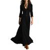 Women's Fashionable Long,sleeved Elegant Dress