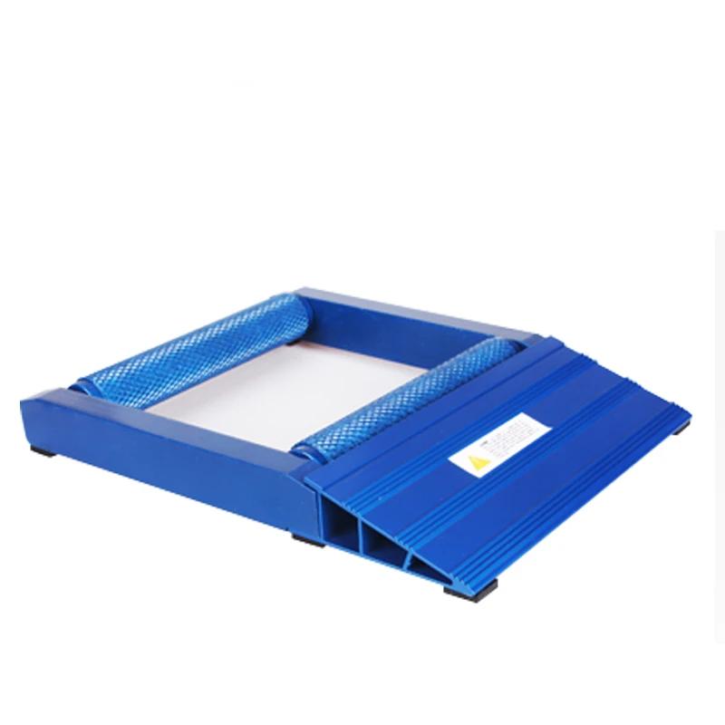 

Стенд для чистки шин мотоцикла, алюминиевый, переносной, для чистки и смазки колес мотоцикла, полка, прочные ролики, подъемник для пандуса синий