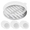 120 Pack Disposable Hair Catcher Disposable Shower Drain Hair Catcher Mesh Stickers Screen Hair Catchers-B61B