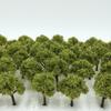 DauStage Forest for N Gauge and Architectural Available in 50 or 100 Colors Dark 100 Trees, 3cm, Dioramas, Railways, Models, (12, Green, Pieces)