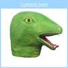 Funny Green Snake Head Mask For Creative Costume Parties And Halloween Celebrations