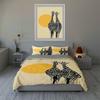 Giraffes and sun. Bedding Duvet cover sets Duvet covers Pillowcases gifts (1 * Duvet Cover 2 * Pillowcases, without duvet insert)