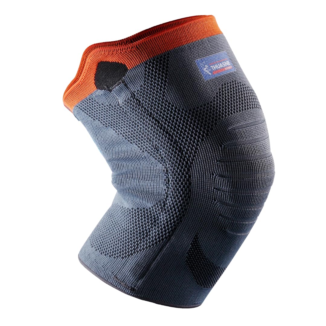 

THUASNE SPORT Наколенник спортивный 3D-вязки комфорт без ограничения кровообращения анатомический дизайн для легкости боковые ребра жесткости для уменьшения колена идеально подходит для спорта
