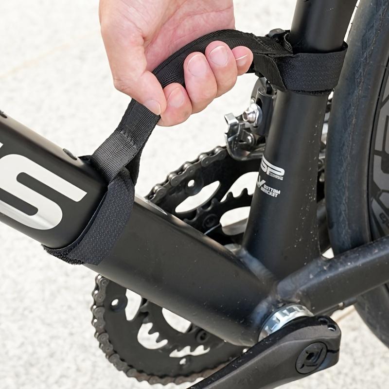 

Портативные ремни для ручек велосипеда, нейлоновые стяжки, облегчающие труд, универсальные скалолазные принадлежности, горные велосипеды, комфорт при езде на велосипеде, защитное снаряжение чёрный