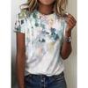 Casual American 3D Printed Short Sleeved T-shirt