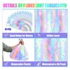 Good-10 Pack Colorful Laser Tablecloth Glitter Tablecloth 54 X 108 Inch Rectangle Disco Table Cloth