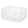 IRIS OHYAMA Container Folding Container with Handle TOC-32L Clear