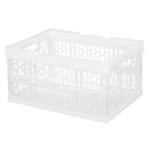 IRIS OHYAMA Container Folding Container with Handle TOC-32L Clear