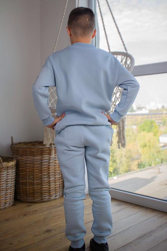 Boys’ Fleece Set – Printed Bomber Jacket & Elastic Joggers with Drawstring, Winter , 6442-025-33 HC