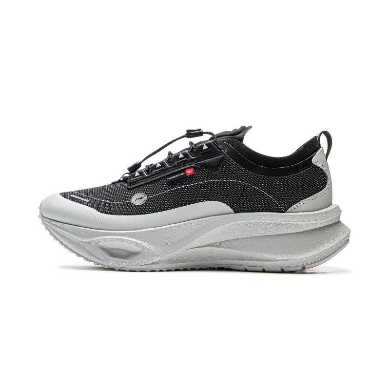 Li-Ning Feidian CRC Lite Unisex Water Repellent Low Top Running Shoes Black White AZGV111-3 37