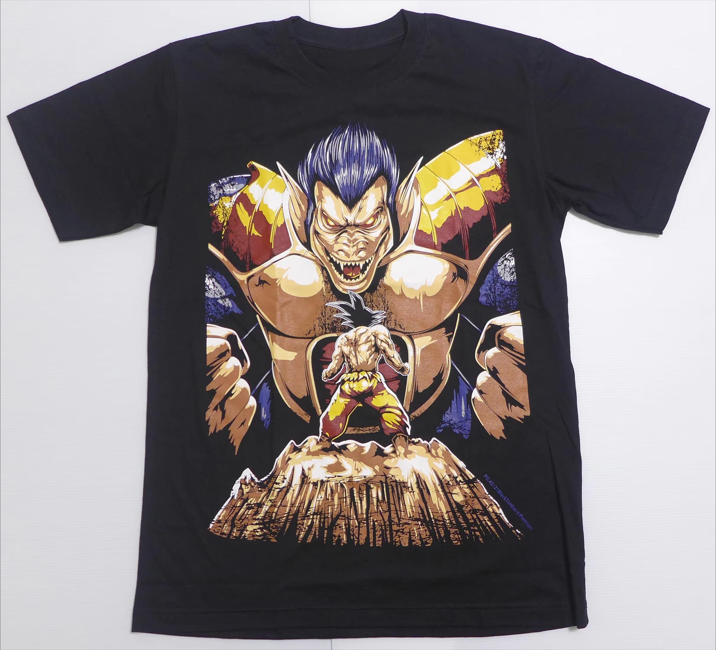 

2026 new Dragon Ball style shortsleeved Tshirt fashionable trend classic pattern print suitable for both men and women 4XL