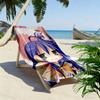 Lucky Star 2D Flat Print Beach Towel, Large Soft Quick Dry Towel for Beach Camping SwimmingDSTJ0925495