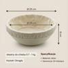 Ratan Basket 25Cm With Cover For Bread Proofing Ø 24.5Cm