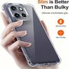 Thick Shockproof Silicone Phone Case For Motorola Edge 60 Fusion 50 Pro 40 Neo Moto G55 G75 G85 G84 G54 5G Protect Clear Cover