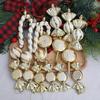 18/29PCS Christmas Ball Ornaments Candy Cane Special-shaped Christmas Tree Party Decoration New Christmas Spheres Pendant