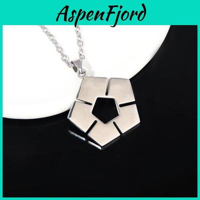 Bluelock Anime Pendant Necklace Stainless Steel Cartoon Football Chain For Men And Women