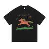Funny Ketamine Horse Colorful Meme T Shirts Men Women Casual Joke Humor Tshirt Male  Cotton Tees Summer Tshirts