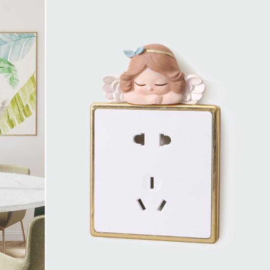 

Реалистичный переключатель света Наклейка Высокая липкость Смола Мультфильм 3D Угол