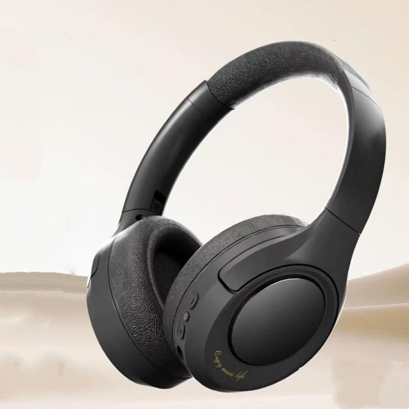 Active Noise Canceling Headphones Wireless Wired Over-Ear Headset for Gaming Music Daily Use