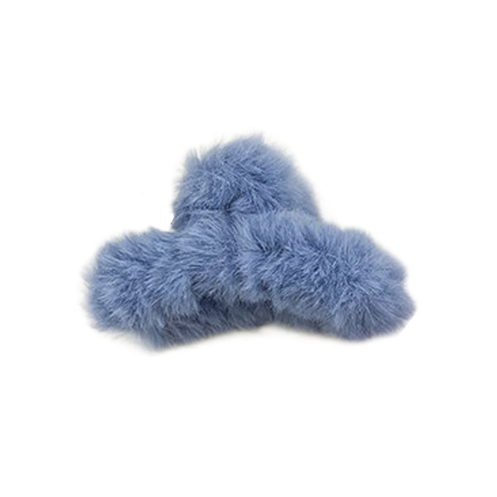 

Краб Заколка Аксессуары для волос Женские Плюшевый Зажим для волос Корейский стиль Заколка для волос Акриловая Заколка синий