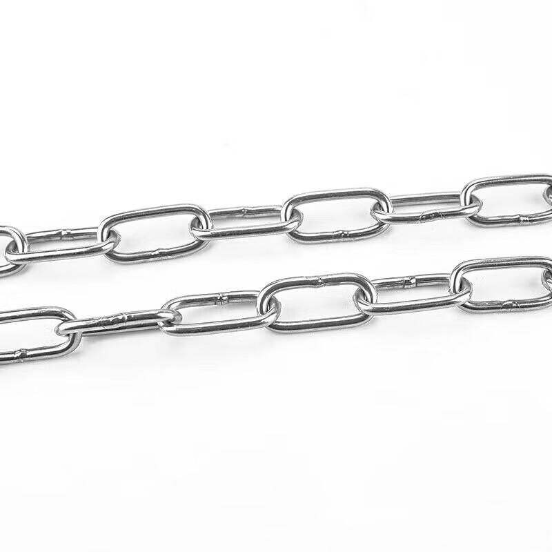 HSDG 304 Stainless Steel Outdoor Clothesline Chain with Spring Buckles
