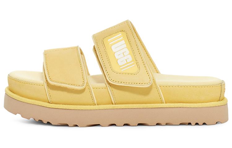 UGG Rubber Sole Slide Slippers Women s Banana Pudding 1125039-BPLT 37
