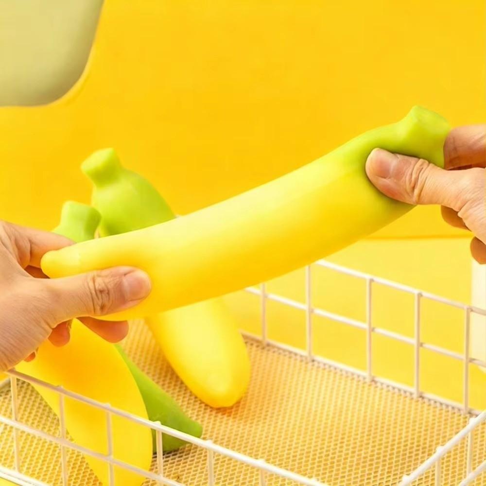 Simulation Banana Squeeze Banana Toys Color Change Fruit Squeeze Toys  for Kids