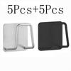 10pc Stainless Steel Sink Sponge Rack For Sponge Steel Wire Ball Draining Paste The Inner Wall Of The Sink Kitchen Supplies