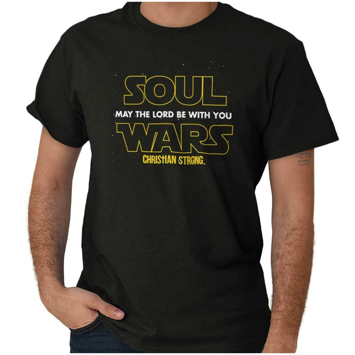 May The Lord Be With You Christian Religious Womens or Mens Crewneck T Shirt Tee S
