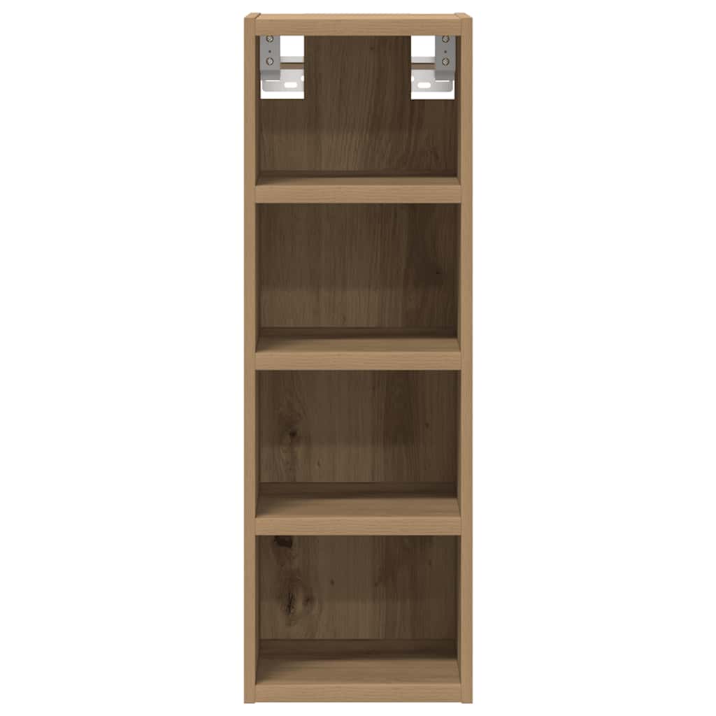 Riga Wall Mounted Cabinet in Artisan Oak Finish 20 x 29.5 x 60 cm Particleboard