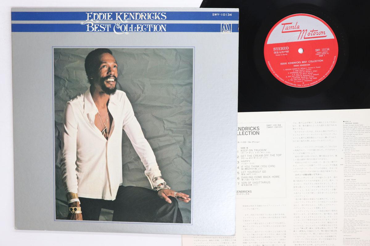 Виниловая пластинка EDDIE KENDRICKS Eddie Kendricks Best Collection SWY10134 TAMLA MOTOWN 1975 Япония SoulFunk Б/у