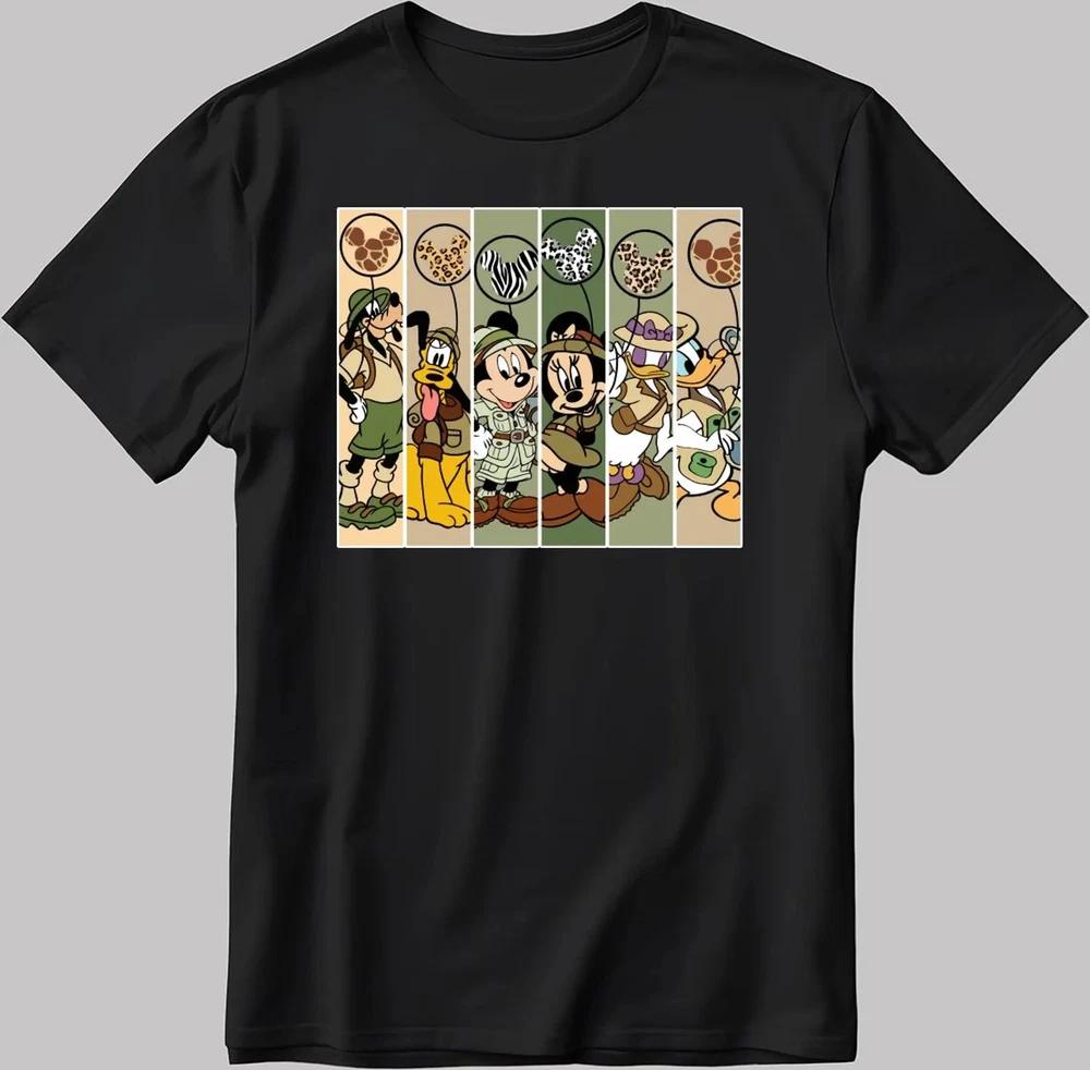 Animal Kingdom Mouse Character Black TShirt S