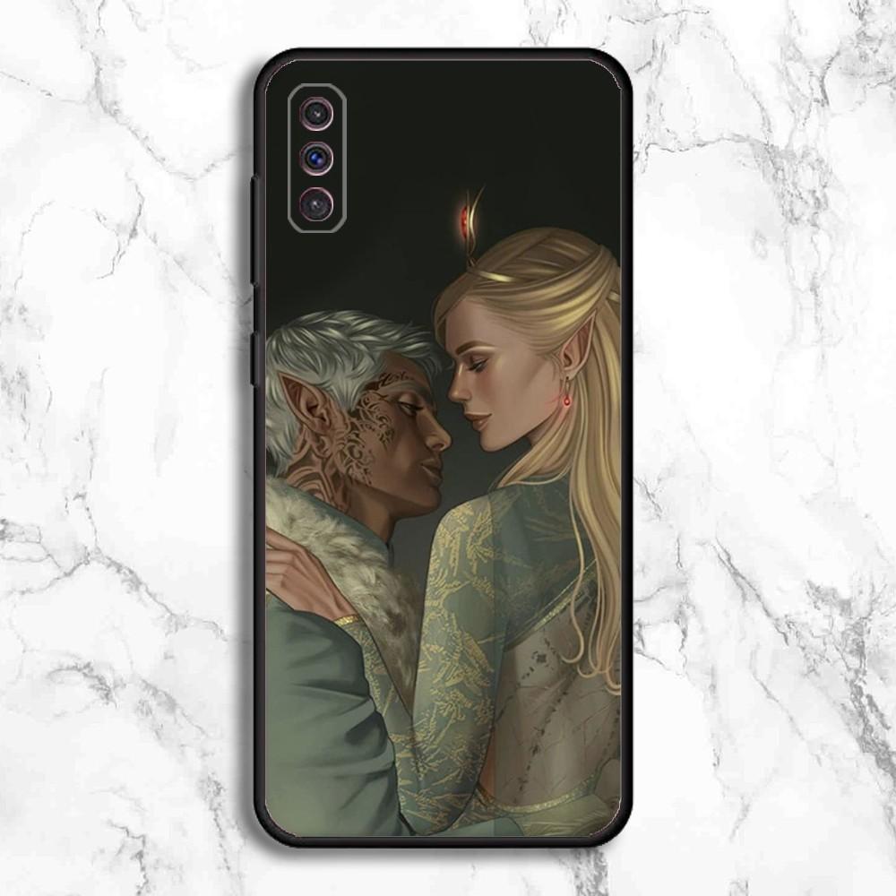 Throne Of Glass Phone Case For Samsung Galaxy A13,A21s,A22,A31,A32,A52,A53,A71,A80,A91 Soft Black Phone Cover