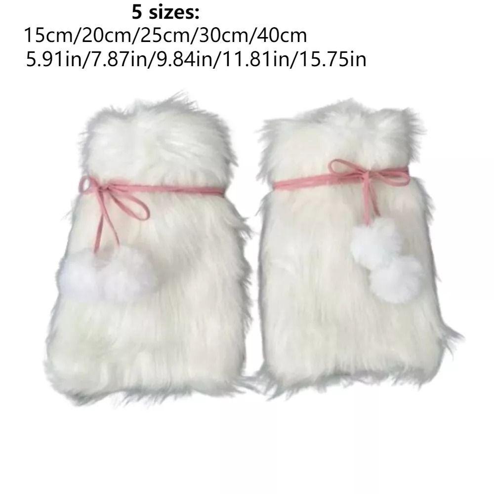 Sweet Cool Leg Warmers Faux Fur Furry Long Tube Socks Fashion Boot Cover Socks