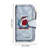 Fashion Cool Shark Print Long Wallet Portable Multi Slot Card Holder Daily Use Purse
